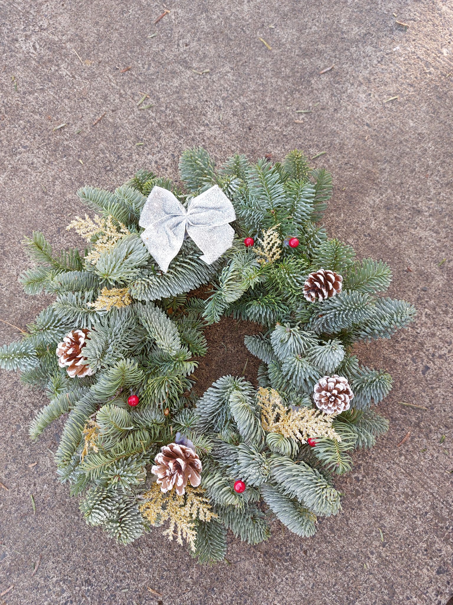 Luxury Fir Festive Winter Wreath